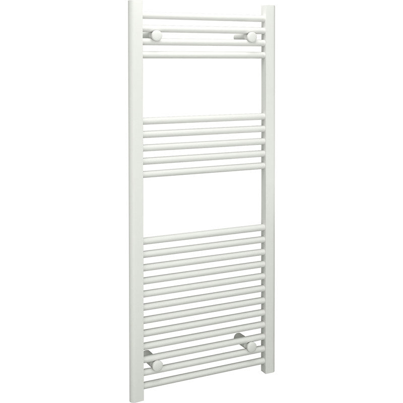 Flume white flat towel radiator